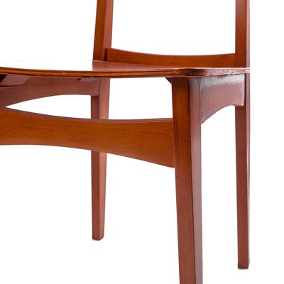 Polish Plywood Desk Chair by Maria Chomentowska, 1960s-FSD-887344