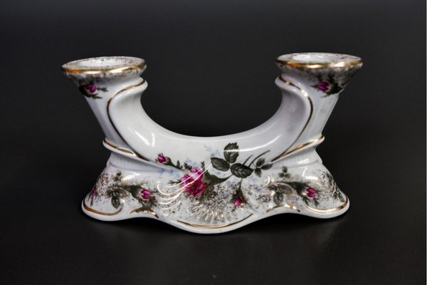 Polish Porcelain Candleholder from Chodzież, 1960s-BXB-693410