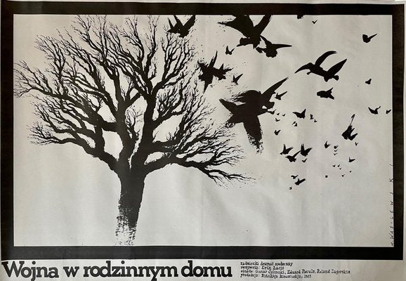 Polish Wojna w rodzinnym domu Film Poster by Mieczysław Wasilewski, 1987-ZCY-1375887