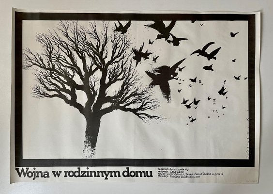 Polish Wojna w rodzinnym domu Film Poster by Mieczysław Wasilewski, 1987-ZCY-1375887