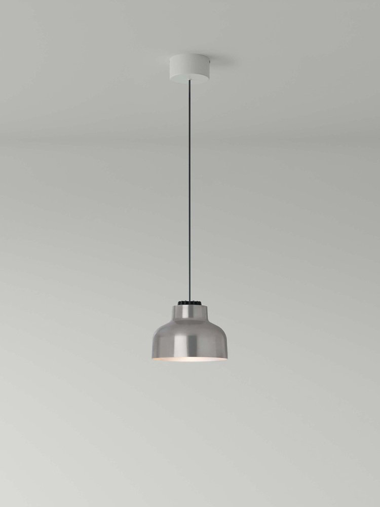 Polished Aluminum M64 Pendant Lamp by Miguel Mila