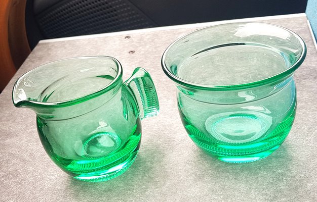 Pollux Glassware by Rudolfova, 1935, Set of 3-QDP-1721769