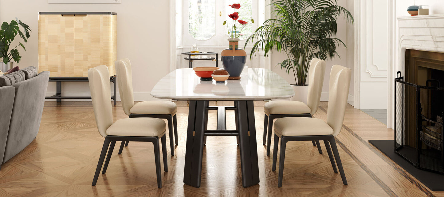 Poltrona Frau Duo Square Glass Coffee Table