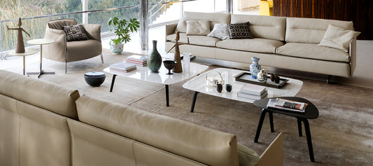 Poltrona Frau Fiorile Rectangular Ash Coffee Table