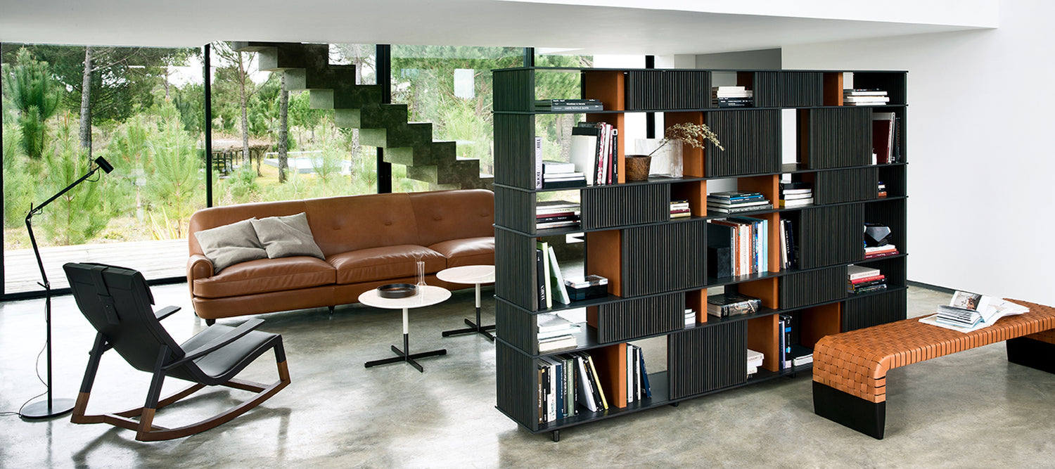 Poltrona Frau Lloyd Oak Bookcase