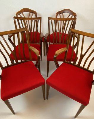 Poly-Z Armchairs by Abraham A. Patijn for Zijlstra Joure, 1950s, Set of 6-CJU-1754402