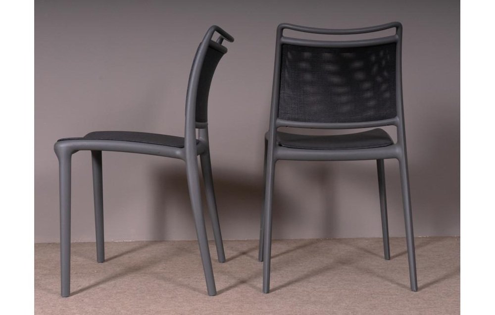 Polycarbonate Chairs, Set of 4