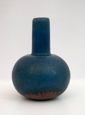 Polychrome Ceramic Vase by Carlo Zauli, 1960s-FER-1335603