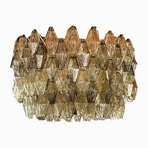 Polyhedra Chandelier by Carlo Scarpa for Venini, 1958-RPH-963347