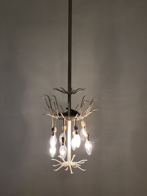 Polyhedra Chandelier by Carlo Scarpa for Venini, 1960s-NPC-2043346