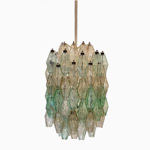 Polyhedra Chandelier by Carlo Scarpa for Venini, 1960s-NPC-2043346