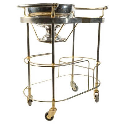 Pommery Champagne Trolley in Chromed Metal-WFS-2034152