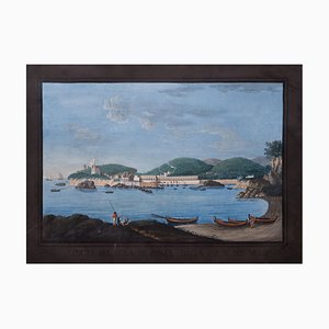 Ponza Island - Original Oil on Canvas - 18th century-ZCI-759308