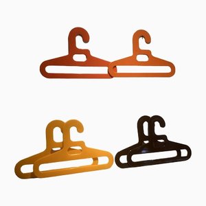 Pop Art Coat Hangers, 1970s, Set of 6-SU-1410980