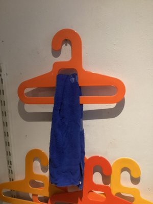 Pop Art Coat Hangers in the style of Ingo Maurer, 1970s, Set of 6-SU-1410966