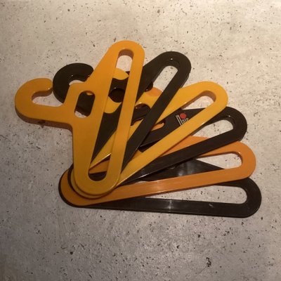 Pop Art Coat Hangers in the style of Ingo Maurer, Set of 6-SU-1410957