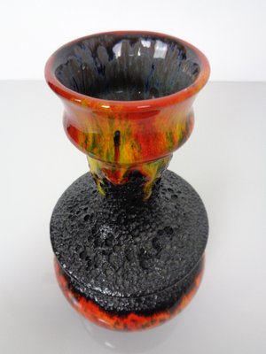 Pop Art Lava Ceramic Vase by Walter Gerhards, 1970s-RDW-2042224