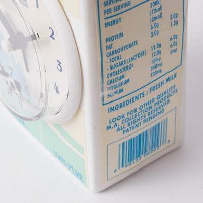 Pop Art Milk Carton Clock from Ma Collection, 1990s-IXK-1314001