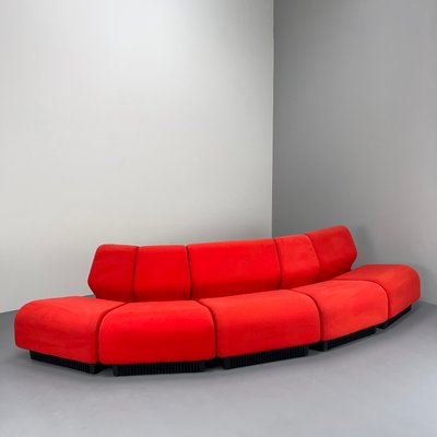 Pop Art Red Sofa by Don Chadwick for Herman Miller, 1990s, Set of 5-VQG-2014612