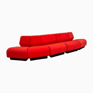 Pop Art Red Sofa by Don Chadwick for Herman Miller, 1990s, Set of 5-VQG-2014612