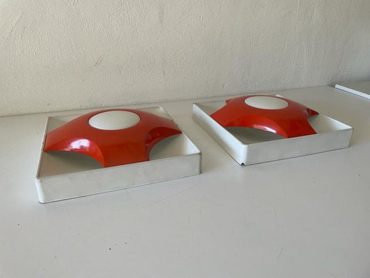 Pop Art Sconces from Sölken Leuchten, Germany, 1970s, Set of 2-RDS-1363625