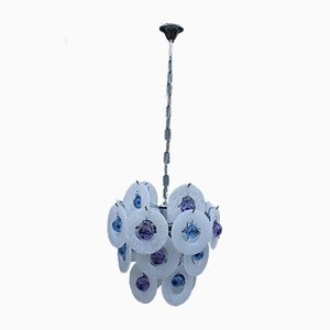 Pop Art Style Murano Glass Ceiling Lamp, 1970s-EH-675732