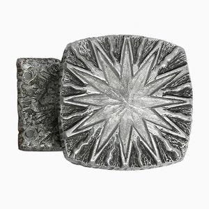 Pop Art Sunburst Cast Aluminum Door Handle, 1960s-RR-992912