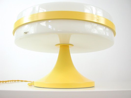 Pop Art Yellow and White Table Lamp from Stilux Milano-OE-897801