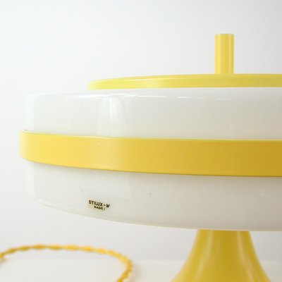 Pop Art Yellow and White Table Lamp from Stilux Milano-OE-897801