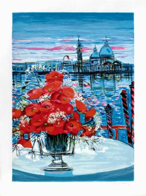 Poppies In Venice by Michel,Henry-FMZ-893550