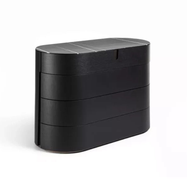 Tylsa Night 4 - Wooden Chest Of Drawers by Porada