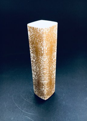 Porcelain Abstract Gold Pattern Vase from Heinrich & Co, Germany, 1970s-RQV-905965