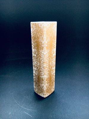 Porcelain Abstract Gold Pattern Vase from Heinrich & Co, Germany, 1970s-RQV-905965