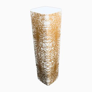 Porcelain Abstract Gold Pattern Vase from Heinrich & Co, Germany, 1970s-RQV-905965