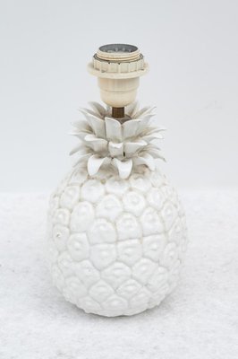 Porcelain Ananas Table Lamps, 1970s, Set of 2-CGZ-2020999