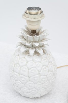 Porcelain Ananas Table Lamps, 1970s, Set of 2-CGZ-2020999