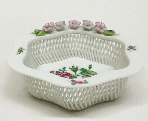 Porcelain Basket from Herend Hungary-UCH-1224626