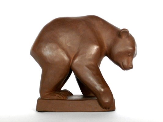 Porcelain Bear from Meissen, 1930s-GKB-841388