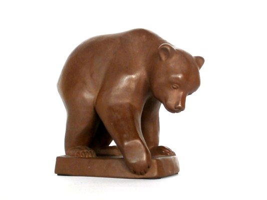 Porcelain Bear from Meissen, 1930s-GKB-841388