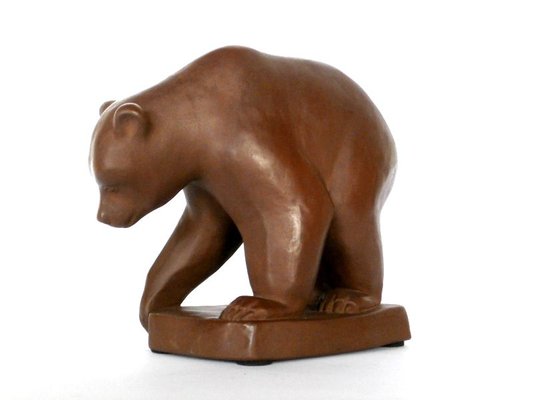 Porcelain Bear from Meissen, 1930s-GKB-841388