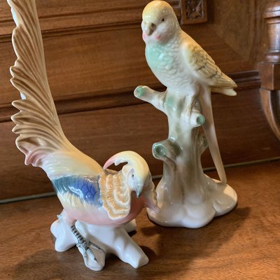 Porcelain Birds, Set of 2-VBM-914961