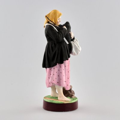 Porcelain Bitter Share Figurine, 19th Century-WMV-1129276