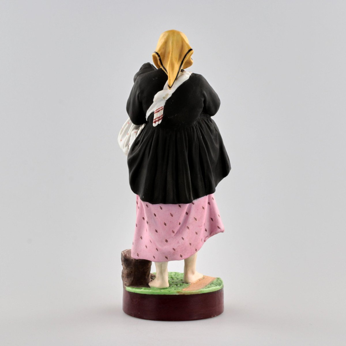 Porcelain Bitter Share Figurine, 19th Century