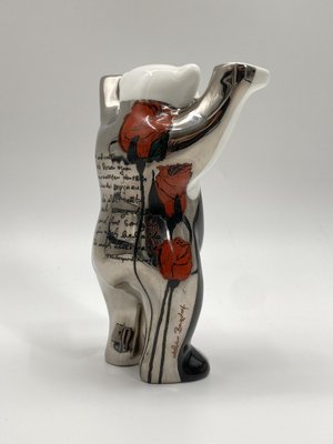 Porcelain Buddy Bear Berlin in honor of Hildegard Knef by Achim Brugdorf for Rosenthal, Germany-CZ-1806344