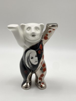 Porcelain Buddy Bear Berlin in honor of Hildegard Knef by Achim Brugdorf for Rosenthal, Germany-CZ-1806344