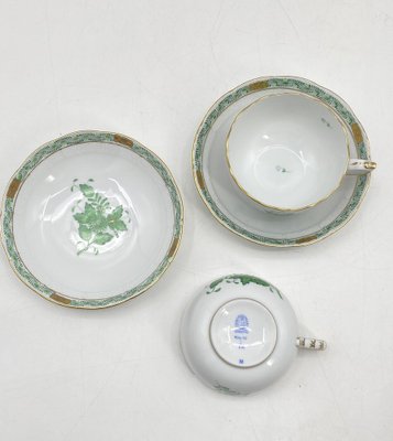 Porcelain Coffee Service from Herend, Hungary, 20th Century, Set of 34-CZ-1740979