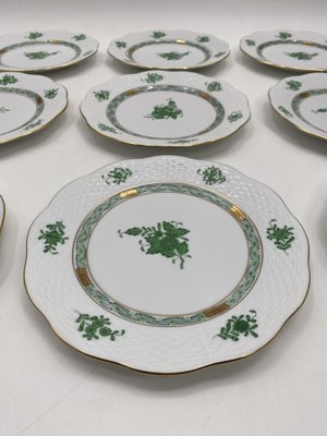 Porcelain Coffee Service from Herend, Hungary, 20th Century, Set of 34-CZ-1740979