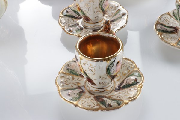 Porcelain Coffee Service, Set of 9-YSU-1309609