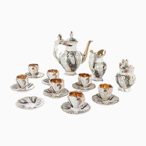 Porcelain Coffee Service, Set of 9-YSU-1309609