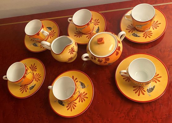 Porcelain Coffee Set from Hermès, 2000s, Set of 14-HWV-1764516